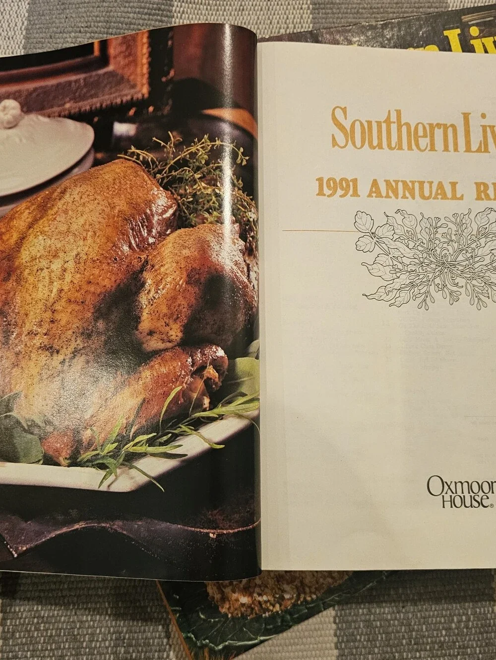 Vintage Southern Living Annual Recipes Cookbooks Set /3. Classics.